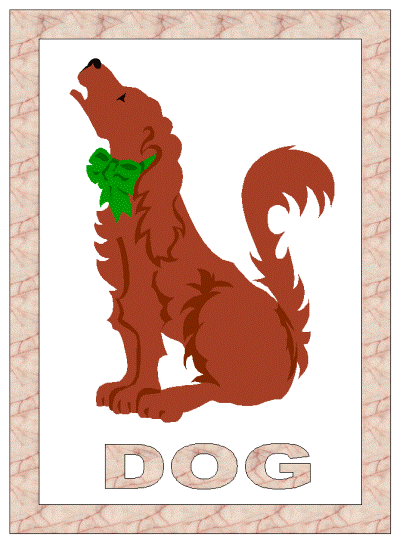 dog howling coloring page