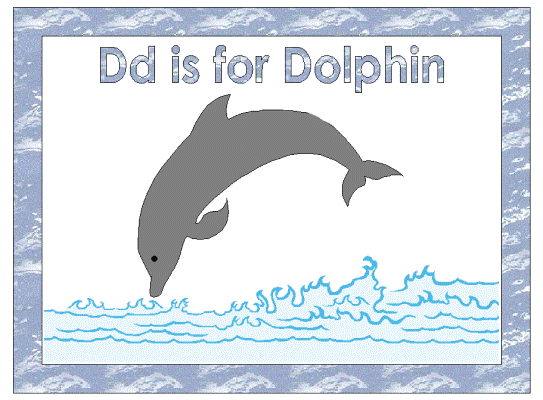 dolphin coloring page