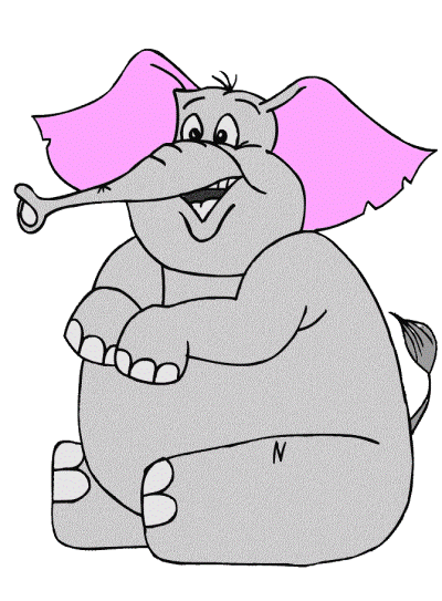 elephant coloring page