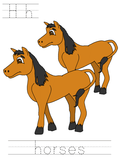 horses tracer page