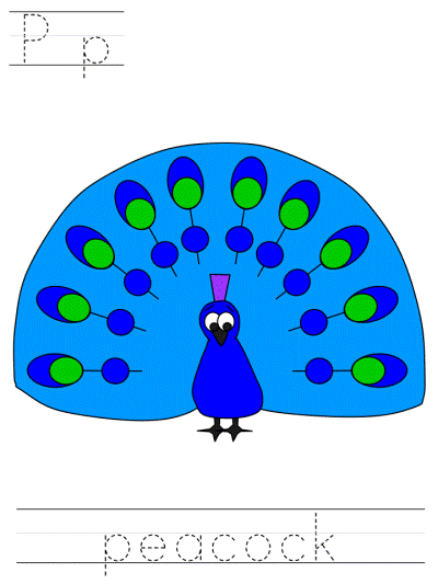 learn to print tracer page - Pp peacock
