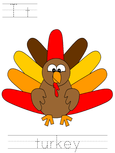 turkey tracer page