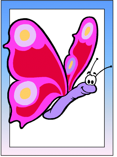 butterfly coloring page