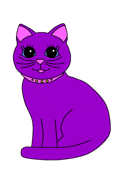 cat coloring page