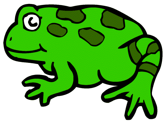 frog coloring page