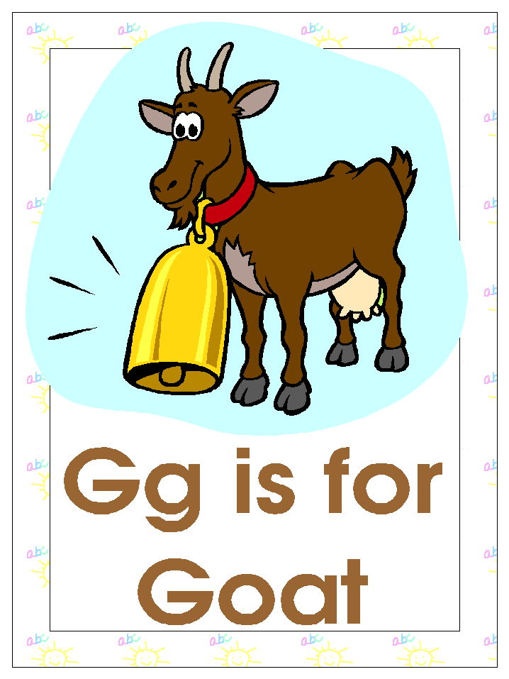 goat coloring page