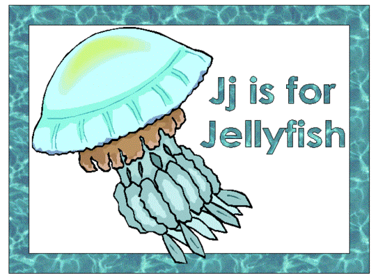jellyfish coloring page