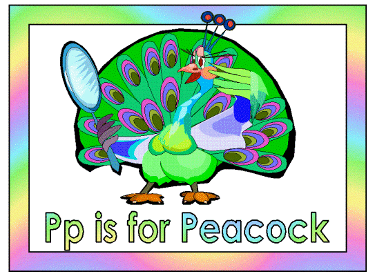 peacock coloring page