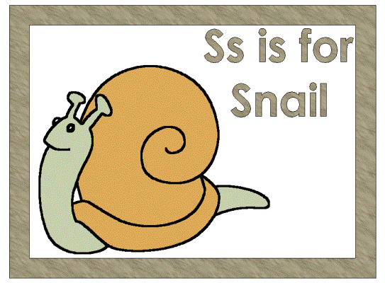 snail coloring page