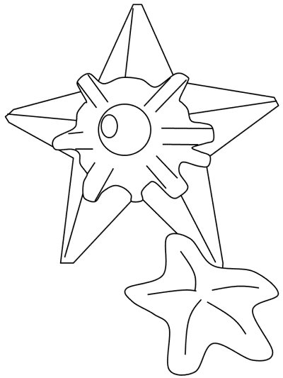 starfish coloring page