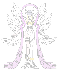 Angewomon Digimon Craft