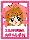 sakura coloring page