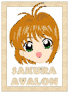 sakura coloring page