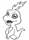digimon coloring pages (posters)