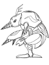 digimon coloring pages (posters)