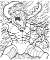 digimon coloring pages (posters)