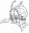 digimon coloring pages (posters)