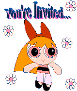 powerpuff girls printable birthday invitation