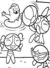 powerpuff girls coloring page