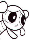 powerpuff girls coloring page