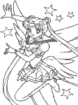 sailor moon coloring page