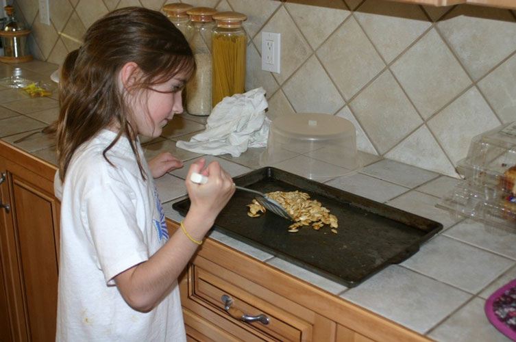 Pumpkin Carving: Pumpkin Seeds