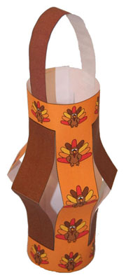 Thanksgiving Paper Lantern Craft