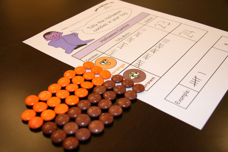 Halloween Math Activities: Tally