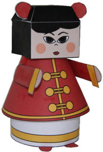 Chinese New Year: Paper Doll