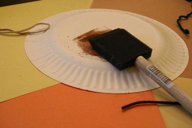 Paper Plate Bird Nest: Paper Plate Materials