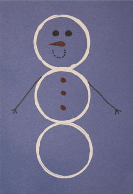 Circle Snowman