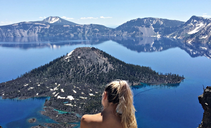 crater lake profile
