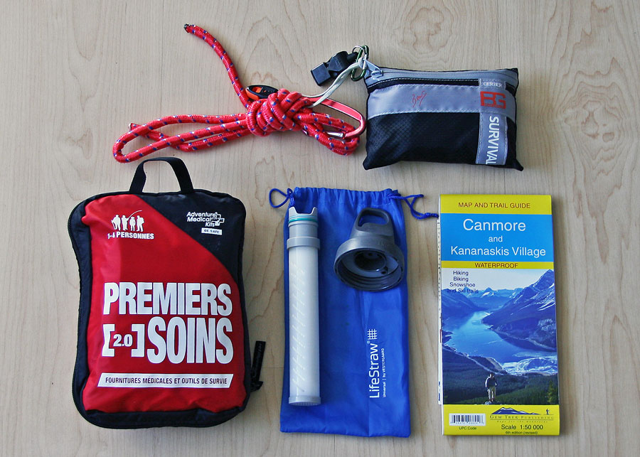 Extra gear to pack for a dayhike