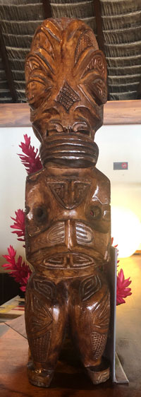 Tiki Statue.