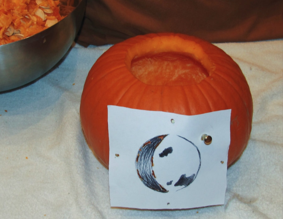 moon pumpkin