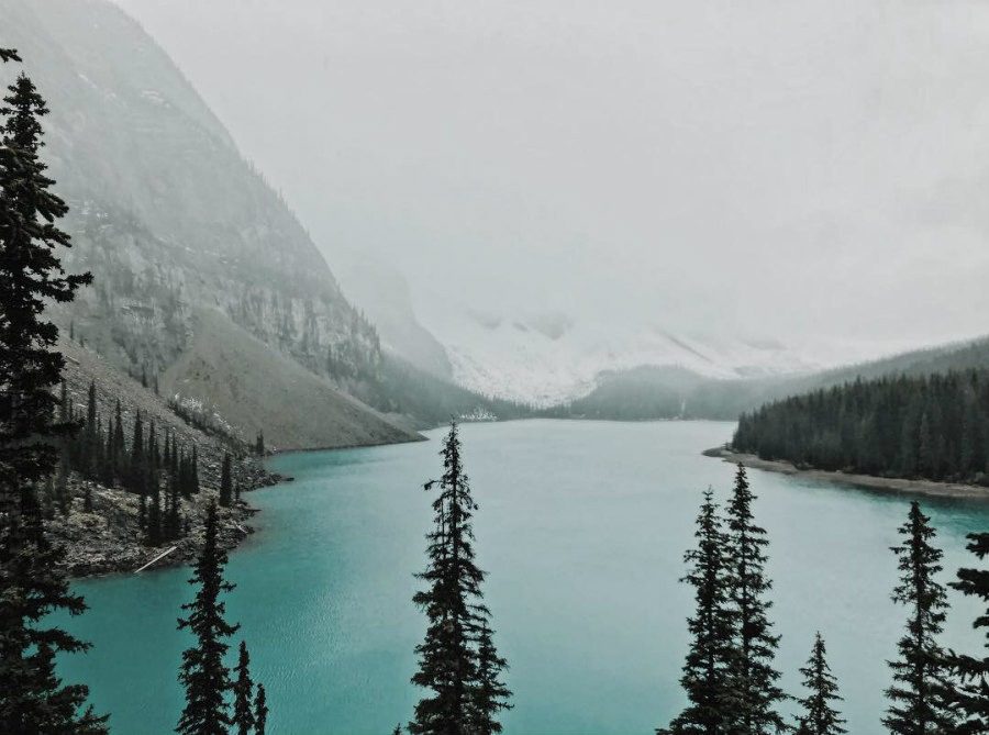 Moraine Lake in Banff National Park