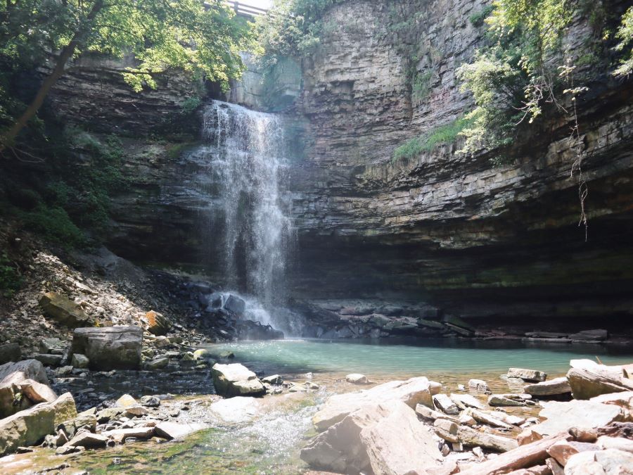 upper falls of chedoke radial trail