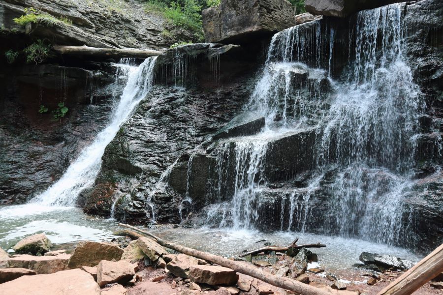 lower Chedoke Falls in Hamilton, Ontario, Canada