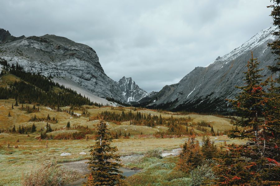 Tombstone Lakes in Kananaskis Country