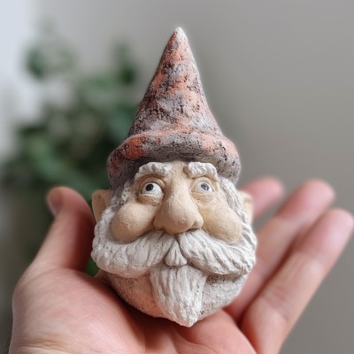 creative gnome face