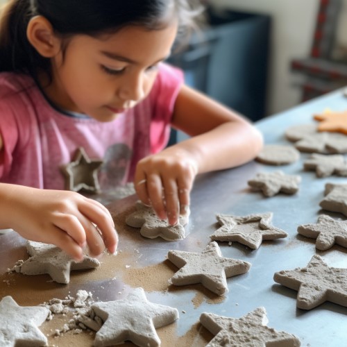 star clay ornaments