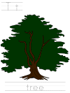 arbor day, parts of a tree, tracer pages