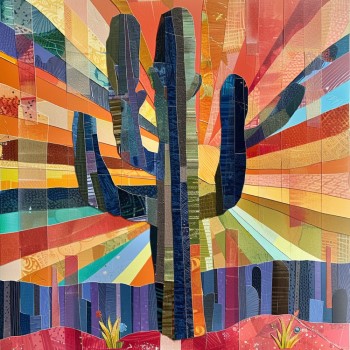 cactus collage
