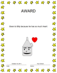 Wizard of Oz themed Awards and Certificates