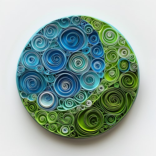 paper strip planet earth craft