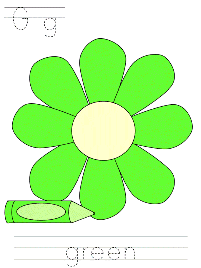 earth day Gg green tracer page