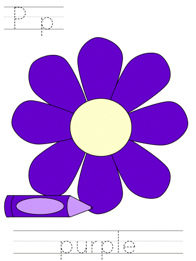 earth day Pp purple tracer page
