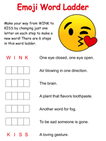 Emoji Word Search Puzzle