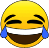 laughing, crying emoji