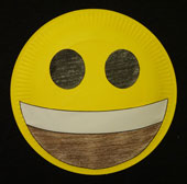 Emoji Paper Plate Crafts
